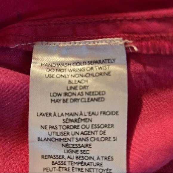 Anthropologie Maeve Urban Outfitters Hot Pink Magenta Mini Skirt Ruffles Size 4 - Picture 8 of 10